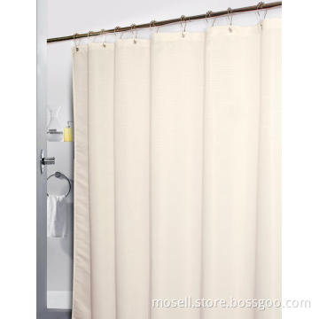 Pure Polyester Jacquard Fabric Waterproof Shower Curtain​